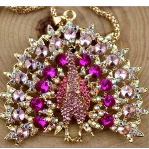Peacock Necklace